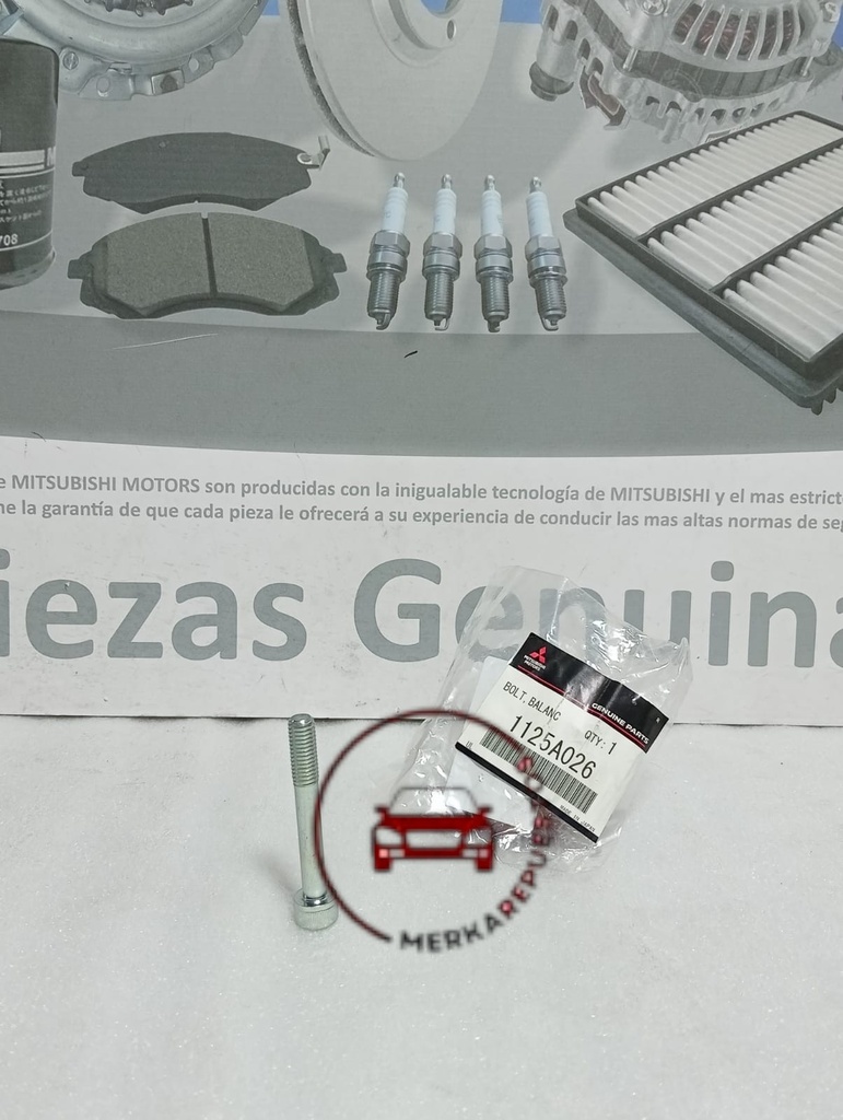 [1125A026] - MITSUBISHI | TORNILLO EJE BALANCEADOR L-200 / NATIVA / MONTERO SPORT