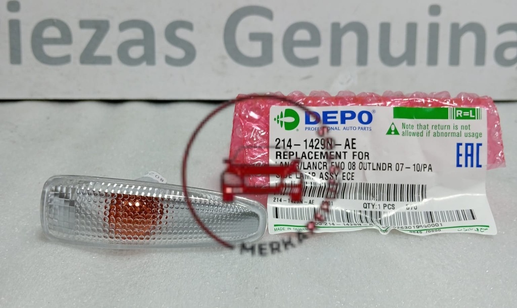 [8351A039] - DEPO TAIWAN | COCULLO GUARDAFANGO MITSUBISHI OUTLANDER (R/L)