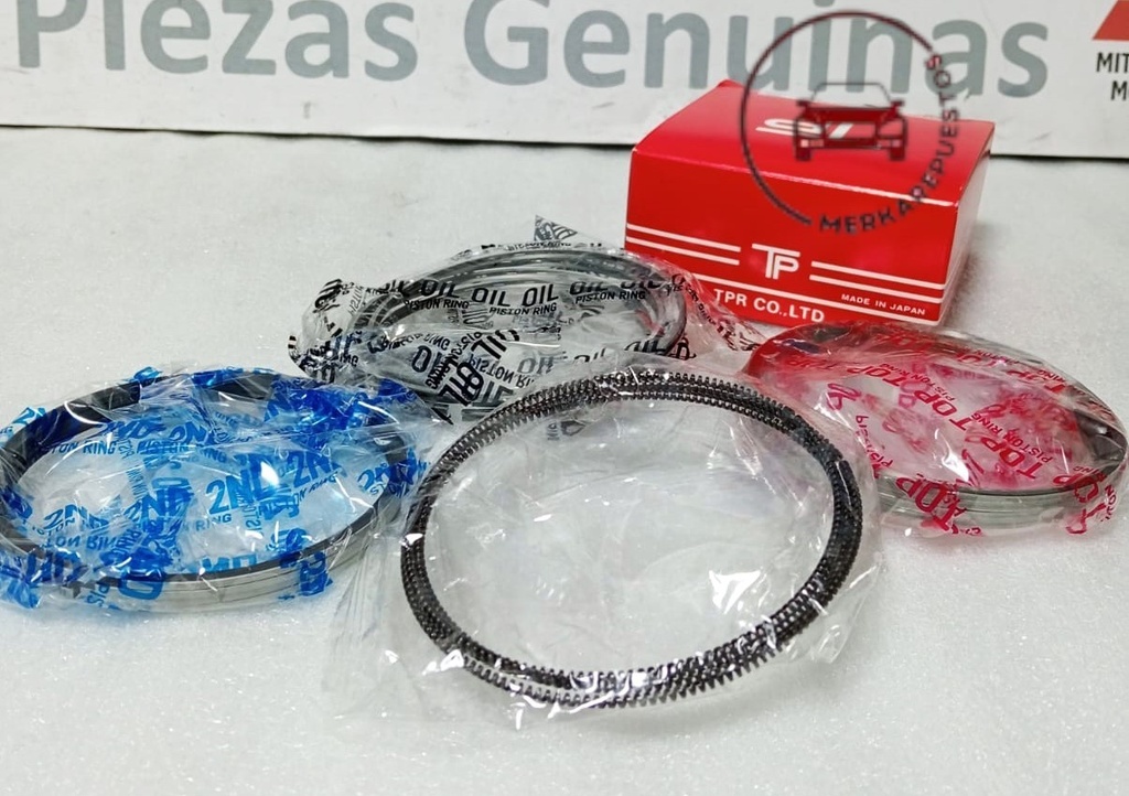 [33461] - TP | ANILLOS MOTOR MITSUBISHI SPORTERO L-200/ TRITON/ D4D DIESEL (STD)
