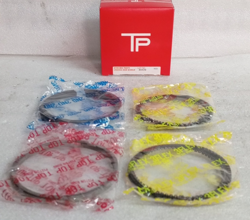 [33920 (0.75)] ANILLOS MOTOR MITSUBISHI MONTERO / NATIVA V6-3000 1A SERIE 6G72 (0.50) 12/24 VALV (RANURA DELGADA) 1.2/1.5/3.0 (91.1mm) (USAR PISTON M9116XB-R/L)