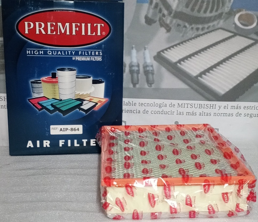 [ AIP-864 ] - PREMIUM - FILTRO DE AIRE TOYOTA PRADO TX TX-L 4 RUNNER