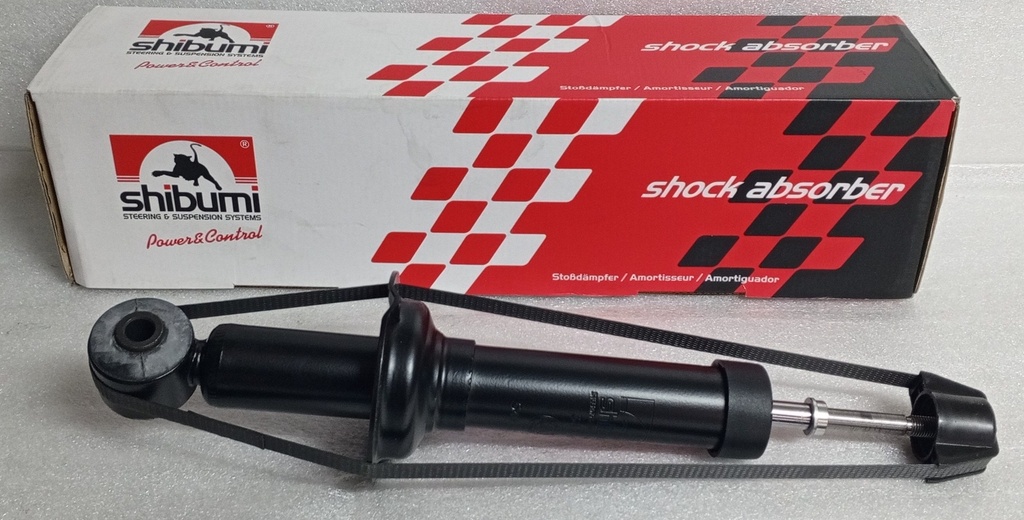 [4162A015] - SHIBUMI | AMORTIGUADOR MITSUBISHI OUTLANDER TRASERO/L (CHUZO-BUJE-12MM) 