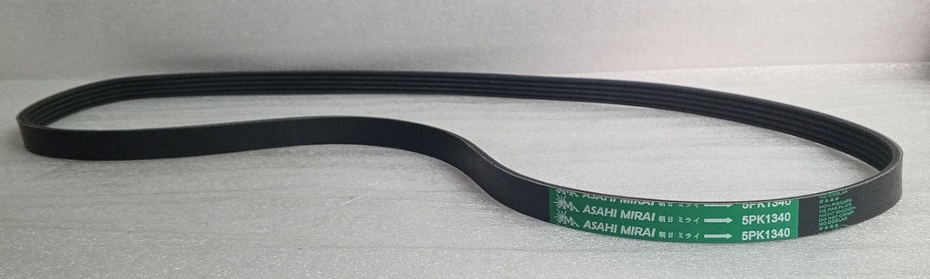 [ 5PK1340 ] - ASAHI MIRAI - CORREA ALTERNADOR MONTERO V6-3000