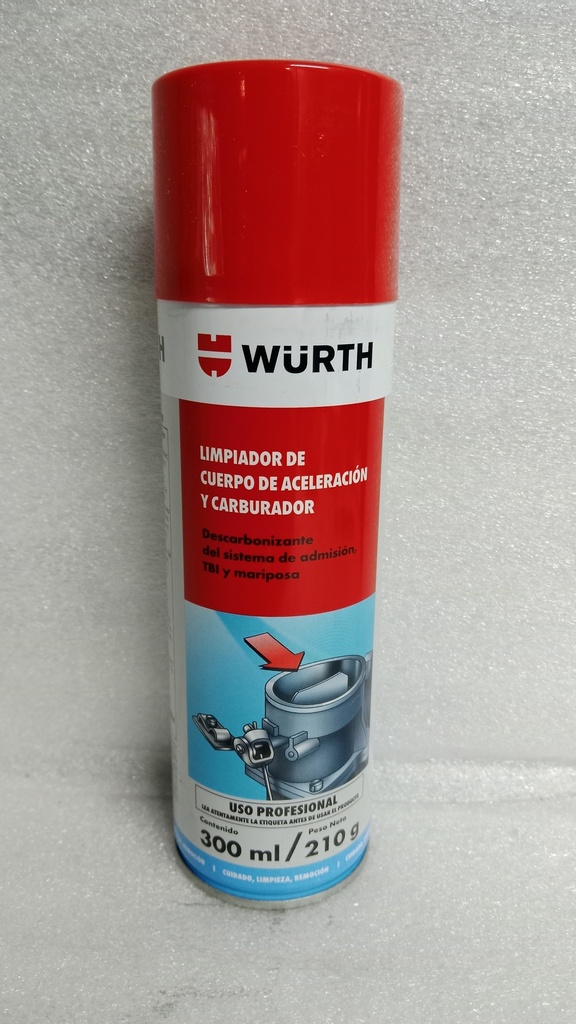 [0893 100 003] - LIMPIADOR DE CUERPO DE ACELERACION Y CARBURADOR (300 ml) 