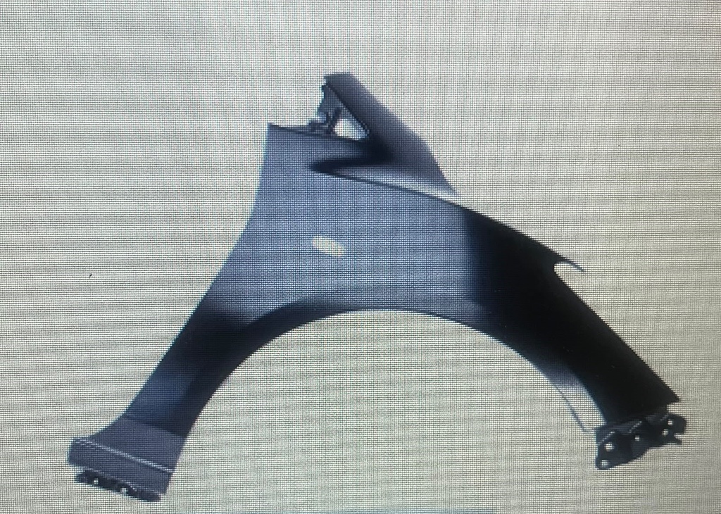  [CGMZ10069A ] GUARDAFANGO DELANTERO IZQUIERDO MAZDA 2  2008-2013 (PARA PINTAR)
