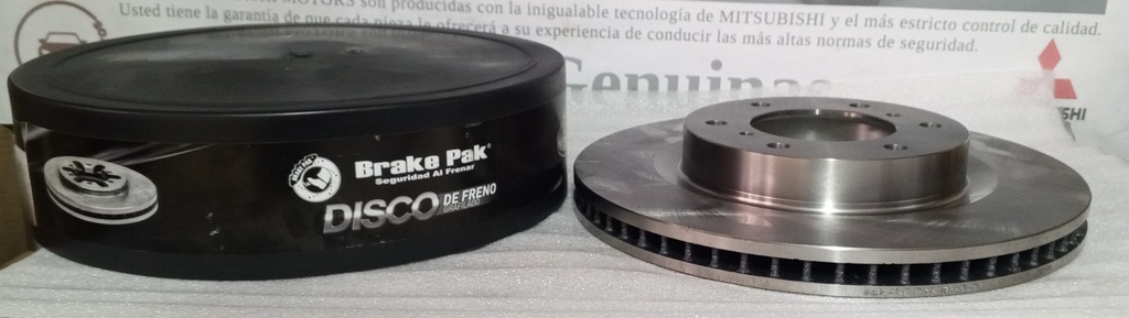 [ 4615A038 ] - BRAKE PACK - DISCO FRENO DELANTERO MITSUBISHI NEW MONTERO 3.8