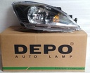 [MN161166- MN175806]- DEPO-TAIWAN | FAROLA DELANTERA DERECHA MITSUBISHI LANCER 2001-07 / CS1/CS3/CS6 (RALY ART) (FONDO OSCURO)