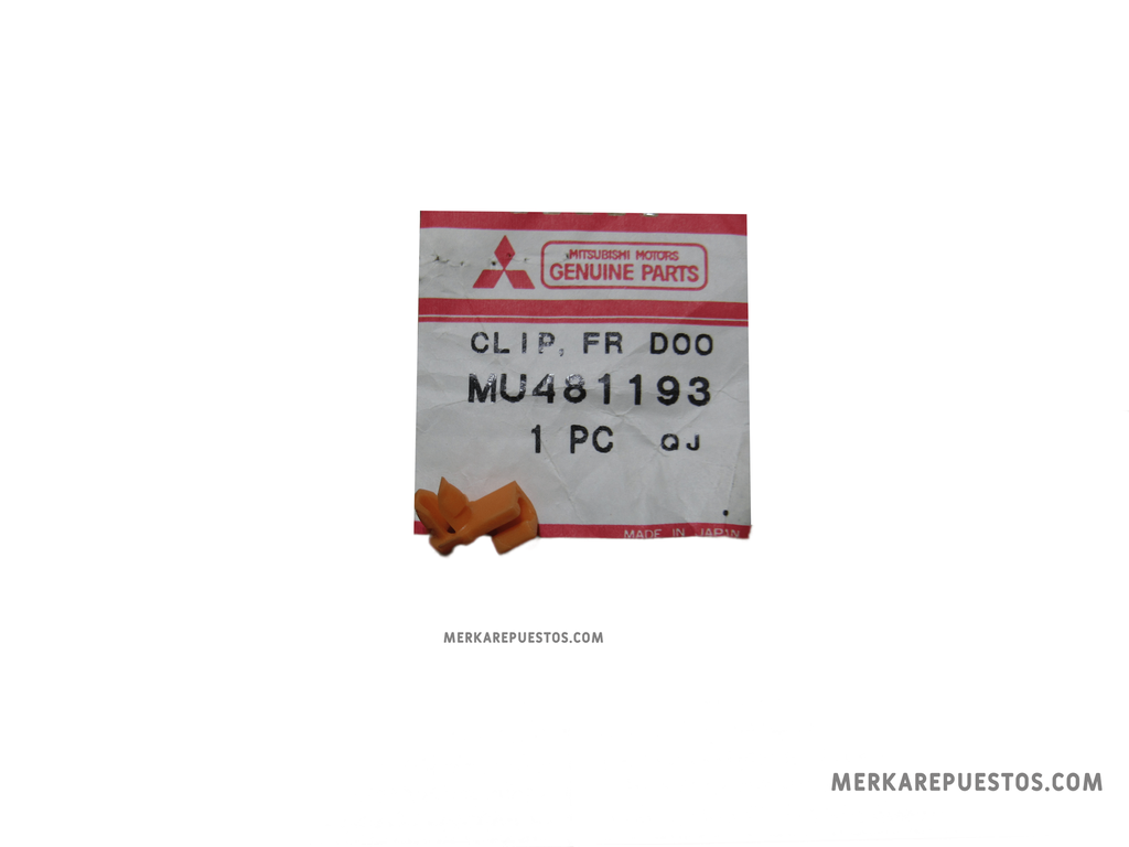 SUJETADOR SEGURO PUERTA MON/95 / MARCA: MITSUBISHI