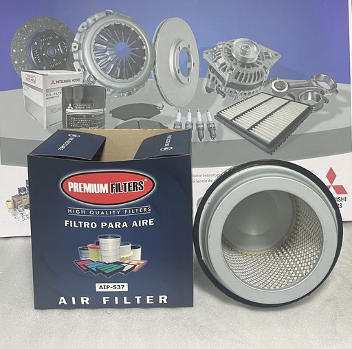 [[ MD620077] AIP-537- [0]] [MD620077] - PREMIUM - FILTERS | FILTRO AIRE L-300 INYECCION (REDONDO)