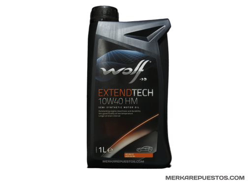 [[0] - [0]] [10W40-HM] - WOLF - ACEITE EXTEND TECH | SEMISINTETICO 1/4 (SELLADO)