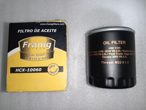 [[0] - [0]] [HCX-10060] - FRANIG | FILTRO ACEITE MOTOR MONTERO V6-3000