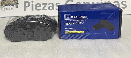 [[HEAVY DUTY] - [4605B531  4605B541] [8377]] [8377] - BEX-USA | PASTILLAS FRENOS DELANTEROS MONTERO SPORT (HEAVY DUTY) 