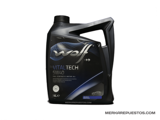 [[0] - [0]] [5W40-HM] - WOLF | ACEITE SINTETICO 1gl (4 lts)