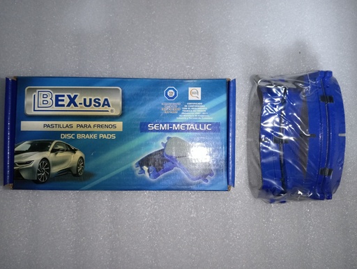 [[0] - []] [7546-D668] - BEX-USA | PASTILLAS FRENOS DELANTEROS NISSAN SENTRA B14 95/99 / ALMERA