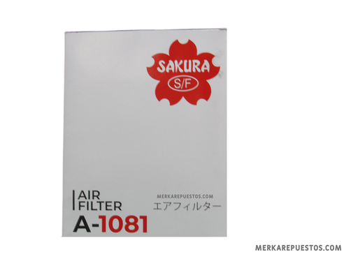 [[A-1081  MN135269] - [1500A513]] [MR968274] - SAKURA | FILTRO DE AIRE MOTOR