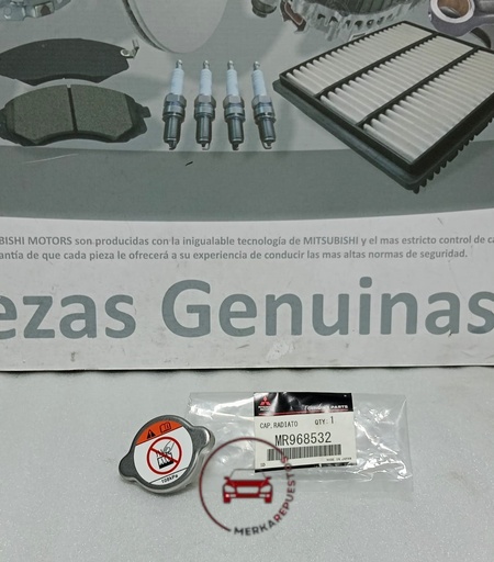 [[0] - [0]] [MR968532] - MITSUBISHI | TAPA RADIADOR MITSUBISHI NEW MONTERO 
