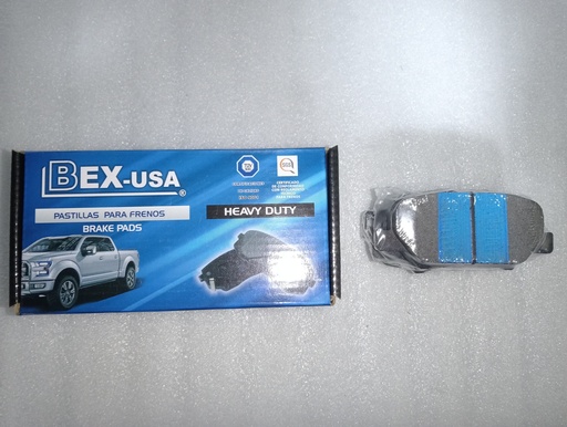 [[8908] [HEAVY DUTY] - [D1679H  4605B384  4605A998  4605A802  4605B806  4605B916 4605B070]] [4605B384] - BEX-USA | PASTILLAS FRENOS TRASEROS MITSUBISHI OUTLANDER 2016 / ASX