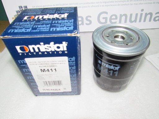 [[M411] - [0]] [1770A053] - MISFAT-TUNES | FILTRO COMBUSTIBLE SELLADO SPORTERO 3.2 / 2.5 / NISSAN / TOYOTA