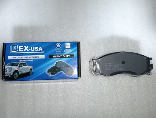 [[HEAVY DUTY] - [4605A458 4605A389]] [7487] - BEX-USA | PASTILLAS FRENOS TRASEROS NEW MONTERO V98W /TOYOTA PRADO / RUNNER / FJ CRUISER