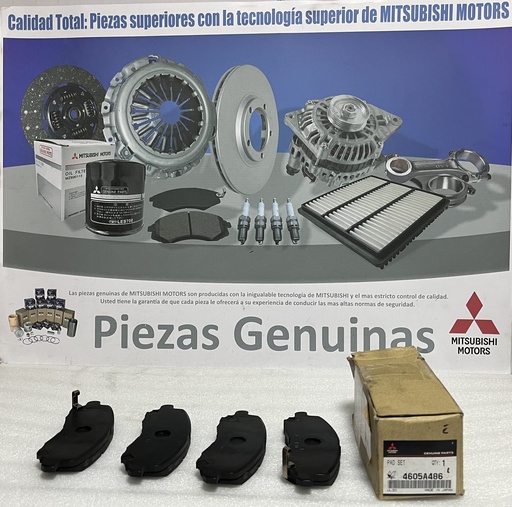 [[MZ690565] - [MZ690551 *]] [4605A486] - MITSUBISHI | PASTILLAS FRENO DELANTERO MITSUBISHI ASX