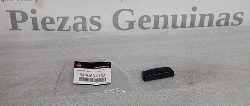 [[0] - [0]] [6940A041XA] - MITSUBISHI | PERILLA AJUSTE ASIENTO DELANTERO (NEGRA)