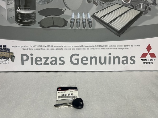 [[0] - [0]] [MB543949 ] - MITSUBISHI | (F8) BLANCO LLAVE SPACE/GALANT