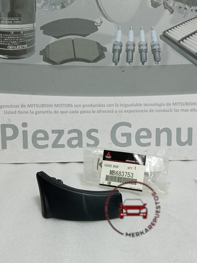 [[0] - [0]] [MB683753] - MITSUBISHI | TAPA TERMINAL BOCEL LLUVIA IZQUIERDA TECHO MITSUBISHI MONTERO HARD TOP 1997-