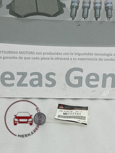 [[0] - [0]] [MB777731] - MITSUBISHI | BOTON MANIJA PTA TRASERA MON 9 (superior delantero derecho,superior trasero derecho) B-R