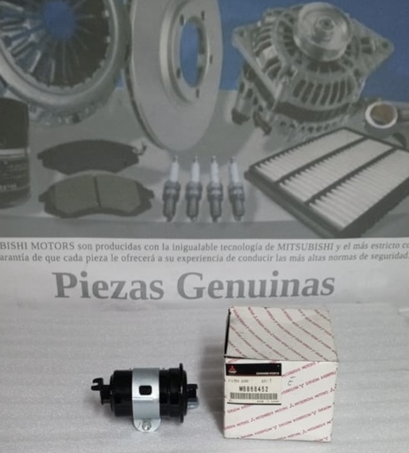[[0] - [0]] [MB868452] - MITSUBISHI | FILTRO COMBUSTIBLE  MONT V6-3000 96 (GASOLINA) ROSCA DISPAREJA