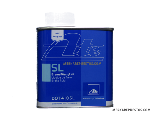 [[0] - [0]] [DOT 4] - ATE- SL ALEMAN  | LIQUIDO PARA FRENOS DOT 4 0,5L