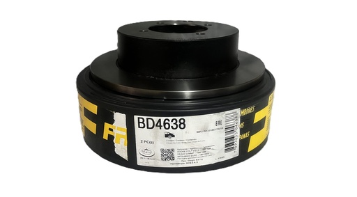 [[MB668083] - [0] [BD4638]] [MB668083] - FREMAX-BR | JUEGO DE DISCOS FRENOS TRASEROS MITSUBISHI LANCER RALLY ART 2007/2008 (4 HUECOS)  (X2)