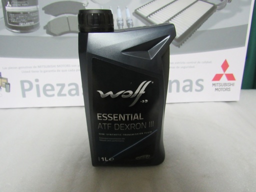 [[DEXRON III] - []] [] - WOLF-BELGICA | ACEITE TRANSMISION AUTOMATICA / D/H SEMI SINTETICO ATF DEXRON-III  ESSENTIAL 1/4