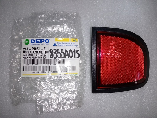 [[8355A015] - [0]] [214-2905L] - DEPO-TAIWAN | REFLECTOR TRASERO IZQUIERDO MITSUBISHI SPORTERO