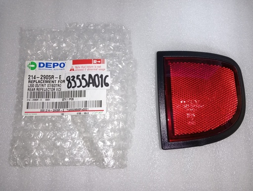 [[8355A016] - [0]] [214-2905R] - DEPO-TAIWAN | REFLECTOR TRASERO DERECHO MITSUBISHI SPORTERO
