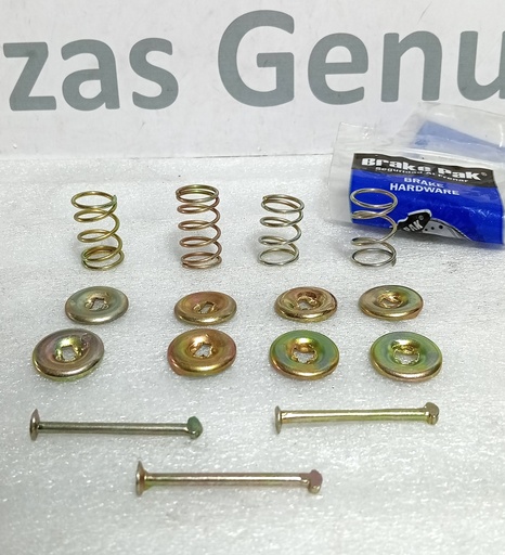 [[KP-6111] [MB151273  / MA111859] - []] [MT100169] - BRAKE SYSTEM | KIT PUNTILLAS Y CAZUELAS MONTERO