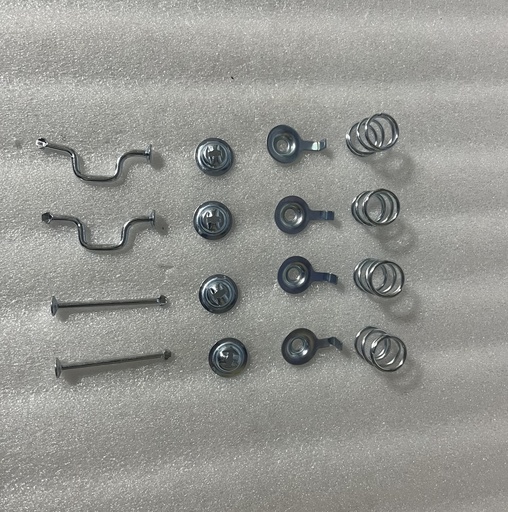 [KP-6117 [4800A190(4) / 4800A191(4)  / 4800A186(2)] - [4800A188(2)  / 4800A189(2)]] [KP-6117] - BRAKE SYSTEM | KIT RESOSRTES Y PINES FRENO TRASEROS MONTERO SPORT