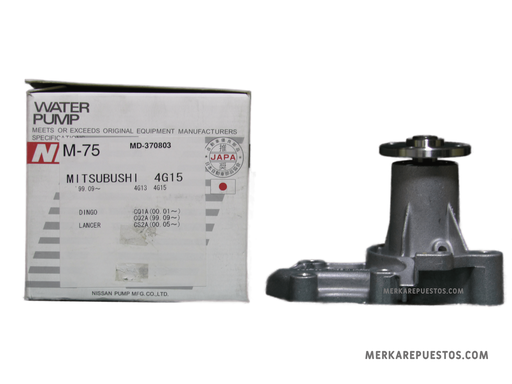 [[MD179030] - [MD300799  MD306414] [M-45]] [M-45-23] - NPW-JAPON | BOMBA AGUA MITSUBISHI LANCER SW / EXPO / SPACE WAGON / GALANT
