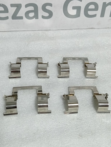 [[0] - [0]] [MR389601] - BRAKE PAK | KIT CLIP FRENO DEL. L200/99
