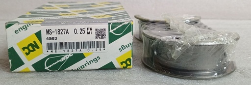 [[MOT 4G63  2a SERIE] - [MD327494 / MD130340 / MD130341 / MD130342]] [MS-1827A(0.25)] - NDC | CASQUETES BANCADA MITSUBISHI L-300 / EXPO / GALANT (casquete con medialuna)