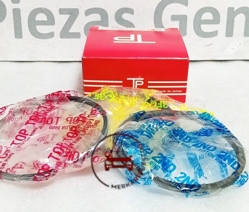 [[ 33919] [MD313407] - [MD195812 / MD1985814 / MD195805 / MD195809]] [MD313405] - ANILLOS MOTOR MITSUBISHI  4G63 /L-300  16V 2000 c.c (1.00)