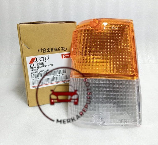 [[214-1507R] - [0]] [MB283670] -  DIRECCIONAL DELANTERA DERECHA MONTERO STD/91