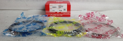 [[MD101895] - [0]] [33872 (0.50)] - TP | ANILLOS MOTOR MITSUBISHI MONTERO 4G54  (0.50) 2600 c.c 83/89 GASOLINA RANURA DELGADA 1.5/1.5/4.0 (91.1mm) (USAR PISTON M911BH/M911FB)