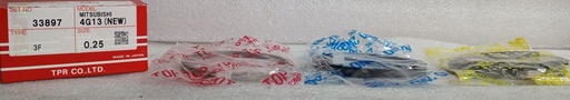 [[MD158908] - 33897] [33897 (0.25) ] - TP | ANILLOS MOTOR MITSUBISHI LANCER 1300 4G13 (0.25) CB1A (1.2/1.5/3.0) 71mm PLANO (USAR PISTONES M7105)
