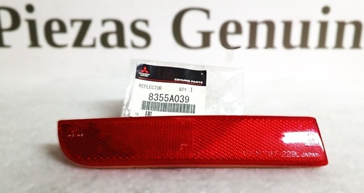 [[] - []] [8355A039] - MITSUBISHI | REFLECTIVO BOMPER TRASERO IZQUIERDO ASX / LANCER 2008/