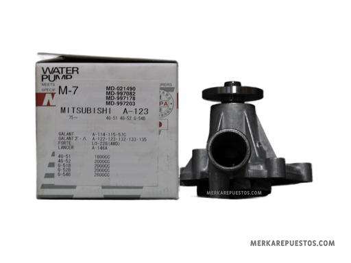 [[MD021490  MD997082] - [178   203   MD975291]] [M-7] - NPW-JAPON | BOMBA AGUA MITSUBISHI MONTERO STD