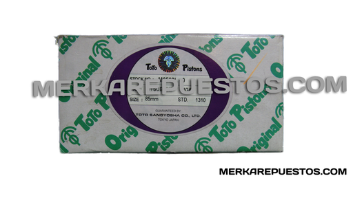 [[MD188096] - [MD188097/8-J]] [M8568L-STD ] - TOTO | PISTONES MOTOR L-300 ( 85mm / STD) 4G63 DOHC 16V /2000 c.c 97/2000 /PLANO
