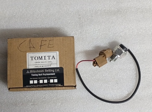 [[0] - [0] (cable R-B-punta4,5mm-rosca12mm-conector café-cable 15cm)]] (MB896029 ) TOMITA -  | INTERRUPTOR PALANCA CAJA  (conector café)