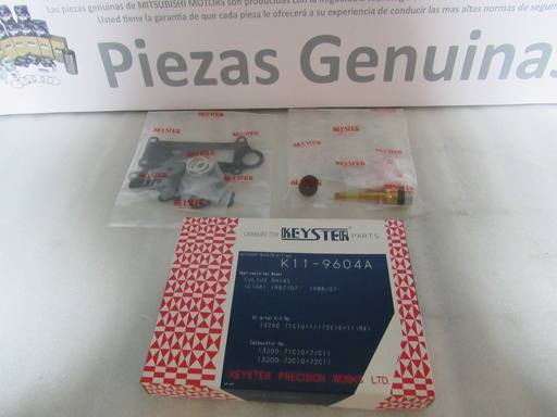 [[MD615430] - [0]] [K11-9604AC] - KEYSTER | EMPAQUETADURA CARBURADOR LANCER /  SWIFT 1,6