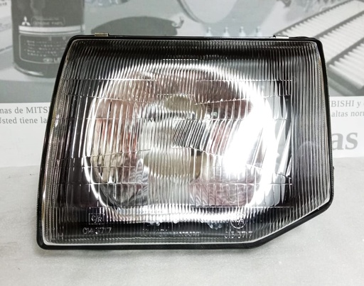 [[6169402212-45] - [0] MR831067] [MB831067] - FORCETEQ-TAIWAN | FAROLA DELANTERA MITSUBISHI MONTERO IZQ (RAYADA)