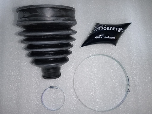 [[MB160657    MR232240] - [3817A312] [112530A] - INCOLCA 3815A323] [112530A] - INCOLCA | GUARDAPOLVO EJE MITSUBISHI MONTERO (EXTERNO) L/R (grande) (88 mm X 25 mm) (ALTO 123mm)(GRASA Y AMARRES)